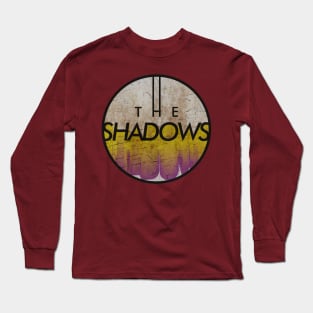 THE SHADOWS - VINTAGE YELLOW CIRCLE Long Sleeve T-Shirt